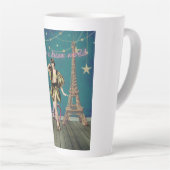 Leven in een droomwereld met funeste gewijzigde ku latte mok (Rechterhoek)