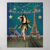 Leven in een droomwereld met funeste gewijzigde ku poster (Voorkant)