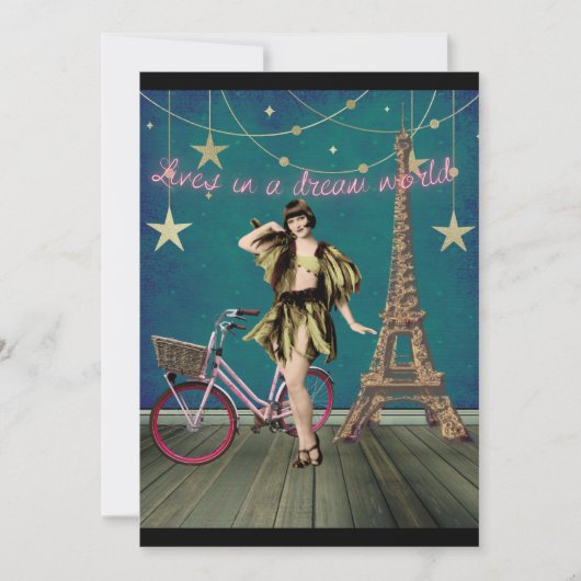 Leven in een droomwereld met funkie gewijzigde Art (Voorkant)