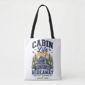 Leven in een hutje tote bag (Voorkant)