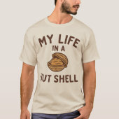 Leven in een Notendop T-shirt (Voorkant)