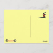 leven in een paradijs briefkaart (Achterkant)