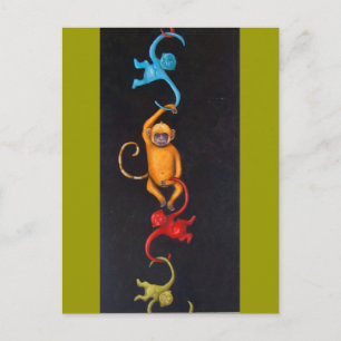 Leven in een plastische wereld briefkaart