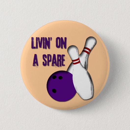 LEVEN IN EEN RUIMTE RONDE BUTTON 5,7 CM (Voorkant)