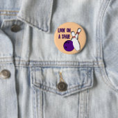 LEVEN IN EEN RUIMTE RONDE BUTTON 5,7 CM (In situ)