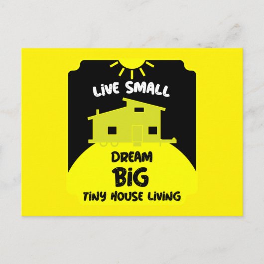 Leven in een Tiny House - Tiny Homes Briefkaart (Voorkant)