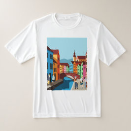 Leven in een toeristenstad t-shirt
