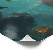 Leven in een vissenkom nr. 20 perfect poster (Hoek)