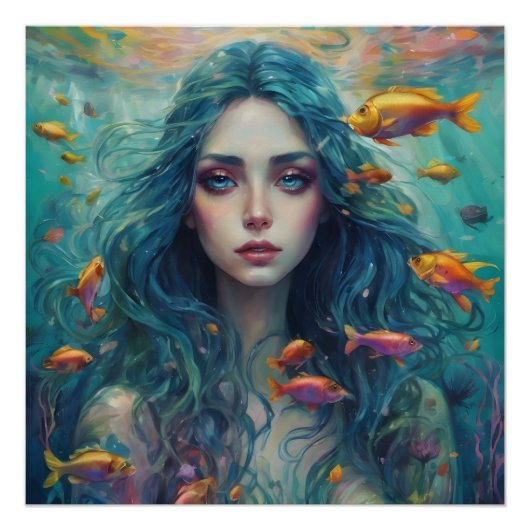 Leven in een vissenkom nr. 9 perfect poster (Voorkant)