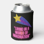 LEVEN IN EEN WERELD VAN VERBEELDING BLIKJESKOELER (Blikje Voorkant)