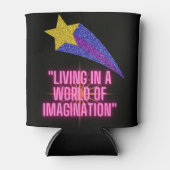 LEVEN IN EEN WERELD VAN VERBEELDING BLIKJESKOELER (Voorkant)