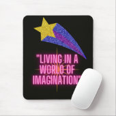 LEVEN IN EEN WERELD VAN VERBEELDING MUISMAT (Met muis)