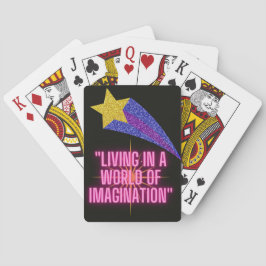 LEVEN IN EEN WERELD VAN VERBEELDING POKERKAARTEN