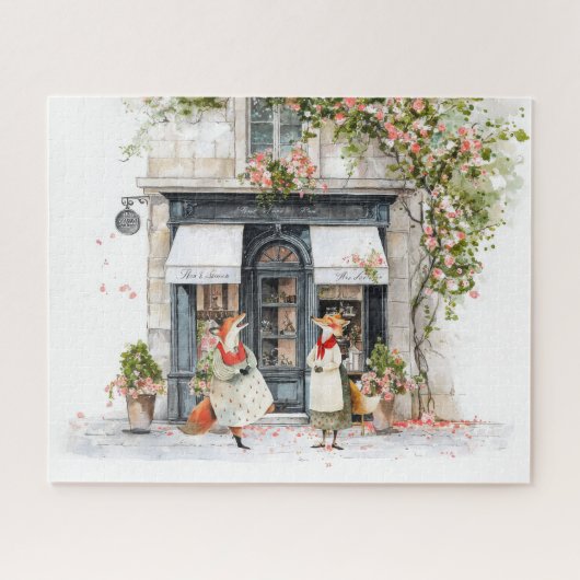 Leven in Fox Town Serie - Grappige Grappen Legpuzzel (Horizontaal)