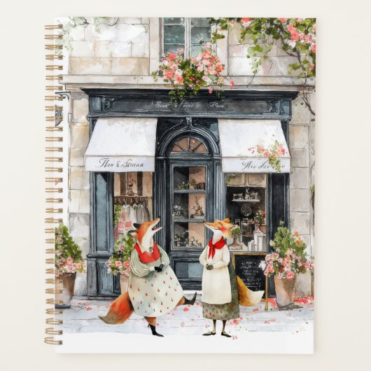 Leven in Fox Town Serie - Grappige Grappen Planner (Voorkant)