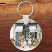 Leven in Fox Town Serie - Grappige Grappen Sleutelhanger (Voorkant)