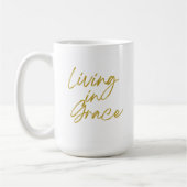 Leven in Grace Classic Mok, 15 oz Koffiemok (Links)