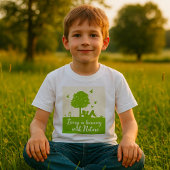 Leven in harmonie in Natuur T-shirt