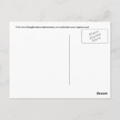 Leven in het centrum van de stad Des Moines Post Briefkaart (Achterkant)