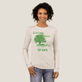 Leven in het Groen Tri-Blend Shirt (Voorkant)