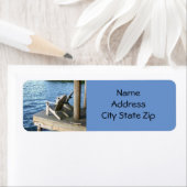 "LEVEN IN HET LAK" ETIKET (Insitu)