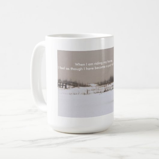 Leven in het land. koffiemok (Voorkant links)