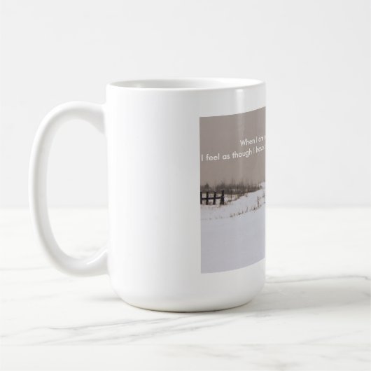 Leven in het land. koffiemok (Links)