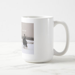 Leven in het land. koffiemok