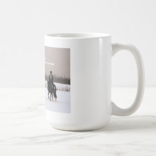 Leven in het land. koffiemok