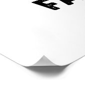 Leven in het leven van de snelle Lane Funny Bowlin Poster (Hoek)