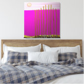 Leven in het Paradijs Canvas Afdruk (Insitu (Slaapkamer))