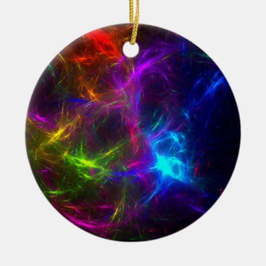 Leven in het paradijs van Raver Keramisch Ornament (Voorkant)