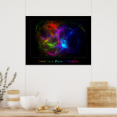 Leven in het paradijs van Raver Poster (Keuken)