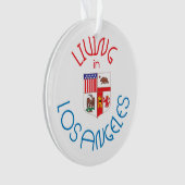 Leven in Los Angeles Ornament (voorkant)