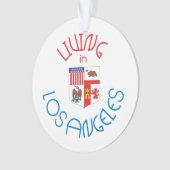 Leven in Los Angeles Ornament (voorkant)