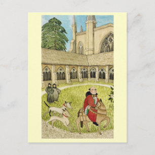 Leven in Merry England, Canterbury kathedraal cloi Briefkaart