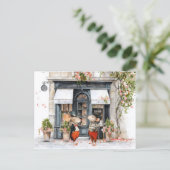 Leven in Mice Town - Koffiepraatjes Briefkaart (Staand voorkant)