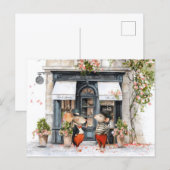 Leven in Mice Town - Koffiepraatjes Briefkaart (Voorkant / Achterkant)