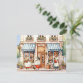 Leven in Mice Town - Leven als gewoonlijk Briefkaart (Staand voorkant)
