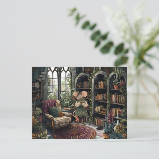 Leven in Mice Town - Mijn gelukkige plek Briefkaart (Staand voorkant)