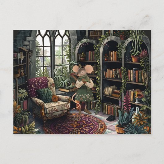 Leven in Mice Town - Mijn gelukkige plek Briefkaart (Voorkant)