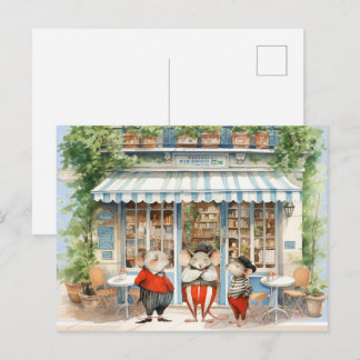 Leven in Mice Town - Na de koffiepraatjes Briefkaart