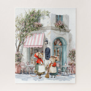 Leven in Mice Town-serie - Dames praten Legpuzzel