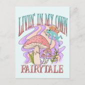Leven in mijn eigen sprookje briefkaart (Voorkant)