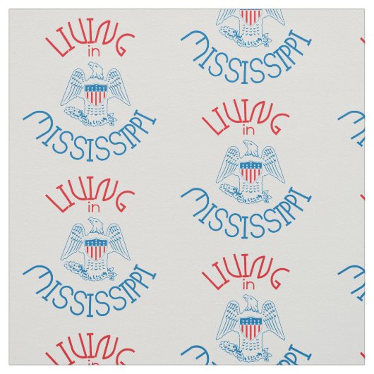 Leven in Mississippi Stof (Swatch)