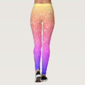 Leven in mousserende kleuren leggings (Achterkant)