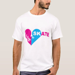 leven in SCHAATS T-shirt