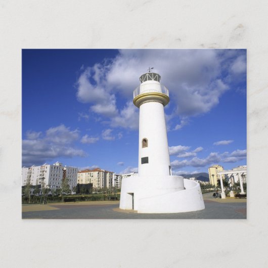 Leven in Spanje aan de zuidkust van Costa del Sol Briefkaart (Voorkant)