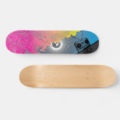 "LEVEN IN STEREO" SKATEBOARD (Horizontaal)