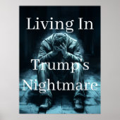 Leven In Trump's Nachtmerrie Poster (Voorkant)